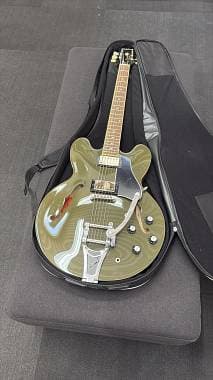 Epiphone es335 olive drab Bigsby exclusive