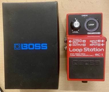 Boss RC1 pedale Looper