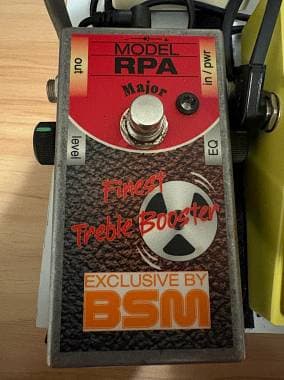 BSM RPA majior treble boost