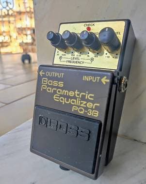 Boss pq3b bass parametric pre amp