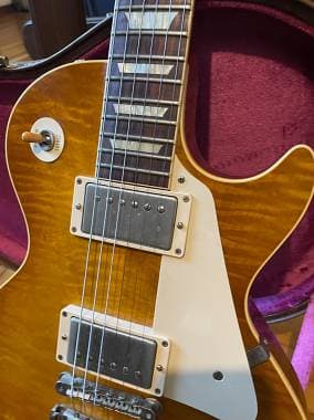 GIBSON LES PAUL 1959 CUSTOM SHOP LEMON BURST VOS