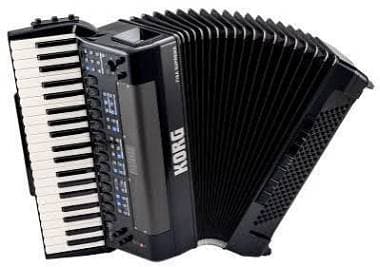 Fisarmonica Korg Suprema con borsa trolley perfetta con garanzia