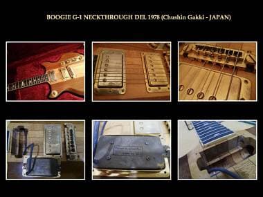 Boogie G-1 Neckthrough 1978 (Chushin Gakki - Japan) 100% Originale con Custodia