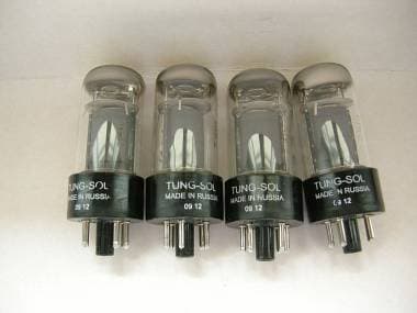 Tung Sol 6v6gt quartetto/coppia matched seminuove