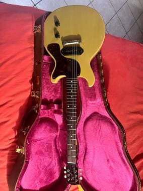 Gibson Custom Shop Les Paul junior 58 double cut TV Yellow
