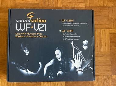 Sistema Radiomicrofono SoundSation WF-V21HH