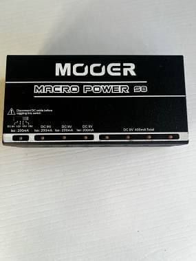 Mooer Macro power S8 alimentatore pedaliera / pedali