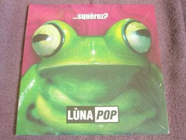 LUNAPOP - SQUEREZ (stampa 2019) 2xLP Rosso e verde trasparenti, parz. sigillato