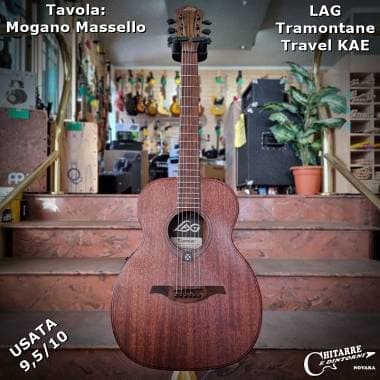 LAG Guitars Tramontane Travel KAE