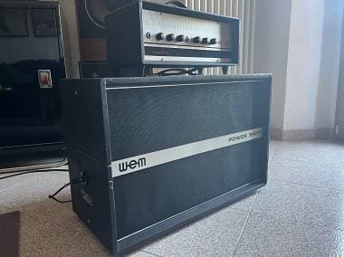 Amplificatore valvolare WEM Control ER-15 + Cassa Power Bass 1x12