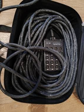 Stage Box Cordial The Sssnake MC 164 30 metri con custodia