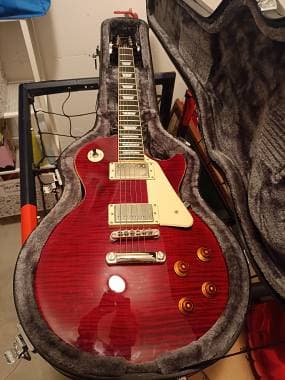 Epiphone Les Paul Standard Plustop Pro - Wine Red (Con Custodia Rigida)