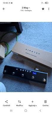 Switch pedal Boss AIR STEP KAT