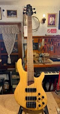 Cort Artisan B5 Natural 5 Corde 2011 Wenge / Palissandro / Bartolini Ex Demo