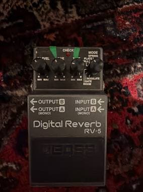 Boss RV 5 reverb rv5