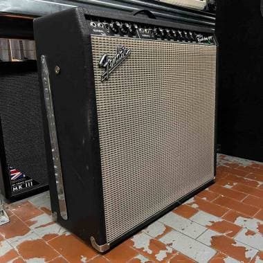 FENDER - 1967 SUPER REVERB BLACKFACE WITH COVER TRUE VINTAGE - Spedizione Gratis
