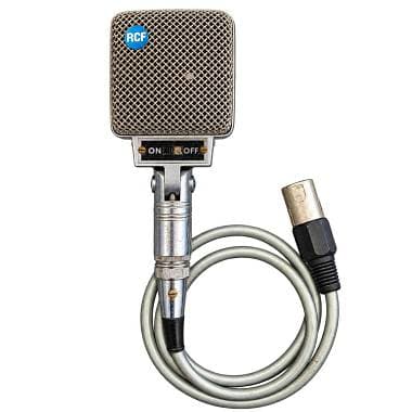 RCF MD 1708 Microfono dinamico cardioide vintage Made in Italy '60/'70