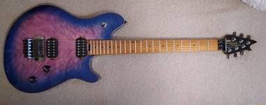 EVH Wolfgang Standard QM - Northern Lights (Baked Maple)