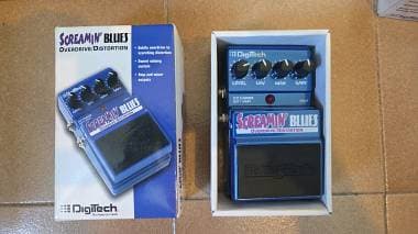 Digitech Screamin Blues Overdrive/Distortion Ottime condizioni + scatola orig