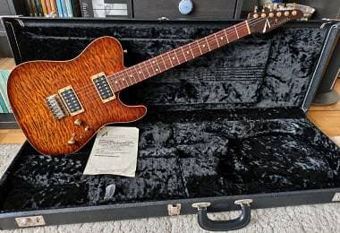 Tom Anderson Hollow Cobra T Quilted Maple + Piezo scambio