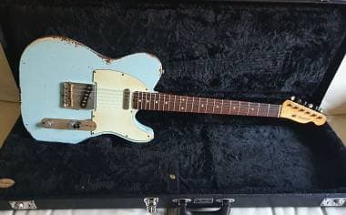 BUTTARINI TELECASTER 62 RELIC/FLAMETONE