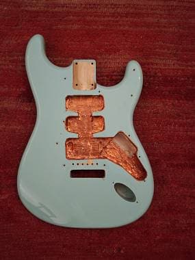 Corpo Body stile Fender Stratocaster Sonic Blue