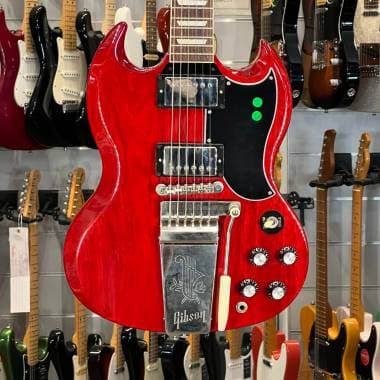 GIBSON - SG STANDARD 61 VIBROLA CHERRY - Spedizione Gratis