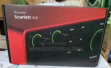 Focusrite Scarlett 4i4 quarta generazione mai utilizzata