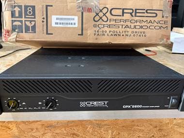 Finale di potenza Crest Audio CPX 2600