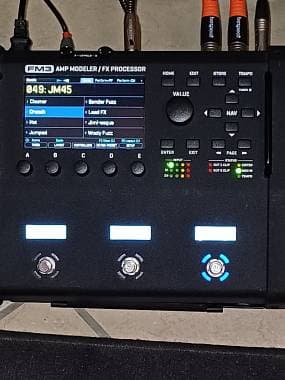 Fractal Audio FM3 Mk1 Amp Modeler / Multi FX Perfetto + Borsa
