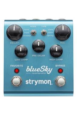 Strymon blue sky Reverberator (reverb riverbero spring room plate shimmer)