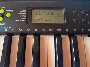 Casio CTK 240 Tastiera 4 ottave con fodero e alimentatore