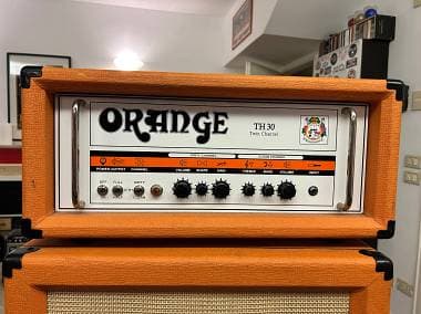 Orange TH30 + cassa PPC112 + flight case per testata