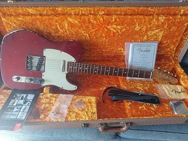 Fender Custom Shop Telecaster Time machine '63 relic 2000 John Cruz