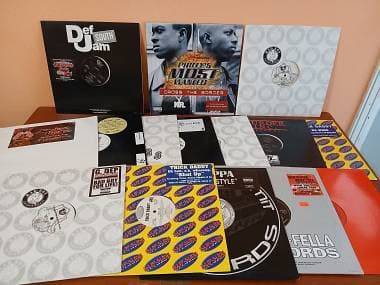 LOTTO 30 VINILI 12 DJ HIP HOP IMPORT U.S.A. 1997-2006