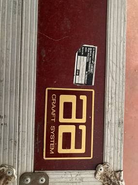 Mixer Analogico Vintage Craaft System CM 16/4/2 + Flightcase Rigido