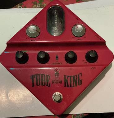Tube king over drive valvolare