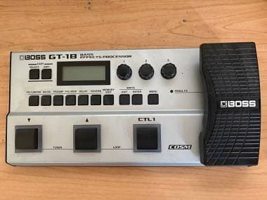 Boss GT-18 Bass effects processor