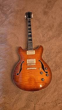 Ibanez AS93-VLS con custodia rigida!!
