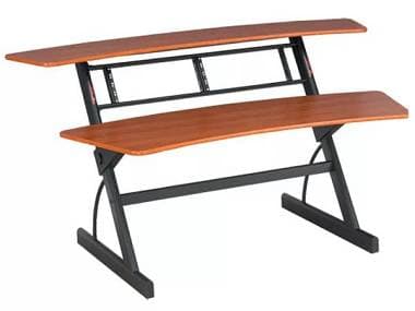 Quiklok Z600 POSTAZIONE DA STUDIO IN LEGNO 8 UNITA' RACK CHERRY