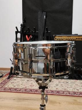 Yamaha Stage custom acciaio 14x6,5