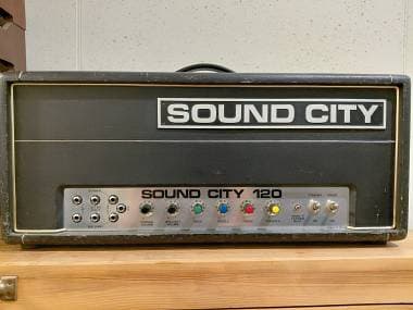 Testata Valvolare per chitarra Sound City L120