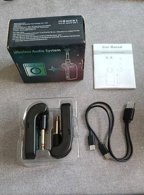 Wireless Audio System WS-4 2.per chitarra elettrica - PERFETTO - SPEDIZ. INCLUSA