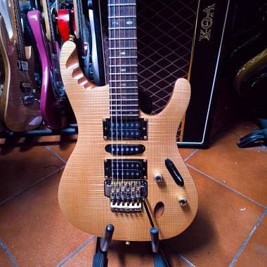 Ibanez IBANEZ EGEN8 PLB Platinum Blonde Herman Li Signatu