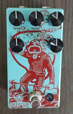 pedale compressore walrus audio deep six v3 come nuovo