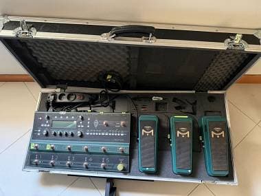 Kemper Profiler Stage MK1 +3 expression pedal Mission Eng EP1-KP + flightcase