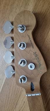 Manico Fender Precision Roasted Maple 20 Medium Jumbo Frets - Mexico. Gotoh