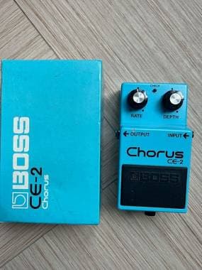 Boss ce2 ce 2 chorus made in Japan black label 1983