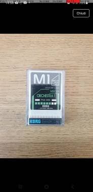 Korg card varie per m1 e m3r
