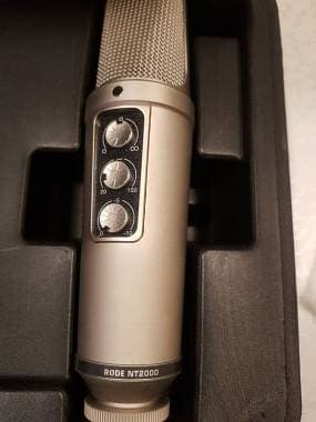 RODE NT2000 MICROFONO A CONDENSATORE MULTIPOLARE OMNI/CARDIOIDE